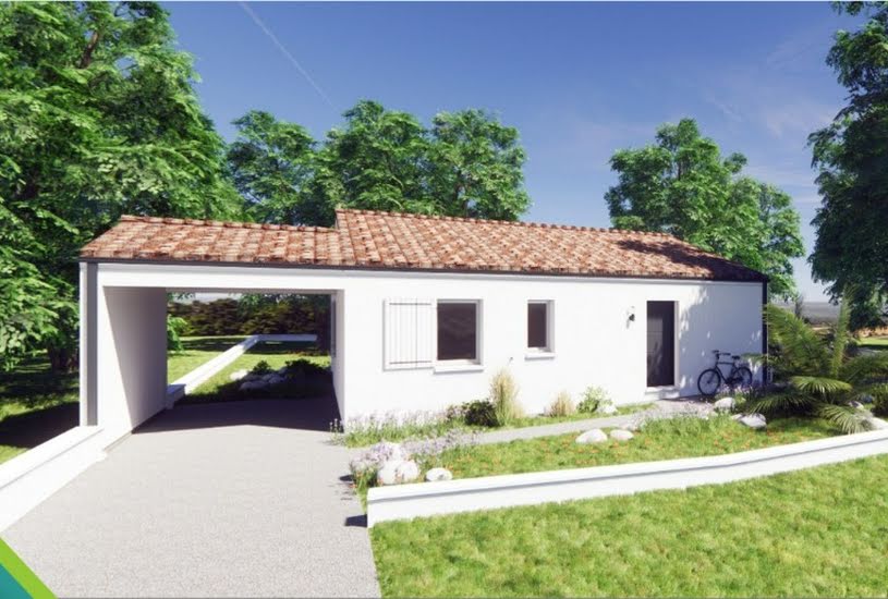  Vente Terrain + Maison - Terrain : 719m² - Maison : 80m² à Tourriers (16560) 