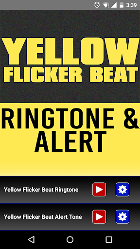 Yellow Flicker Beat Ringtone