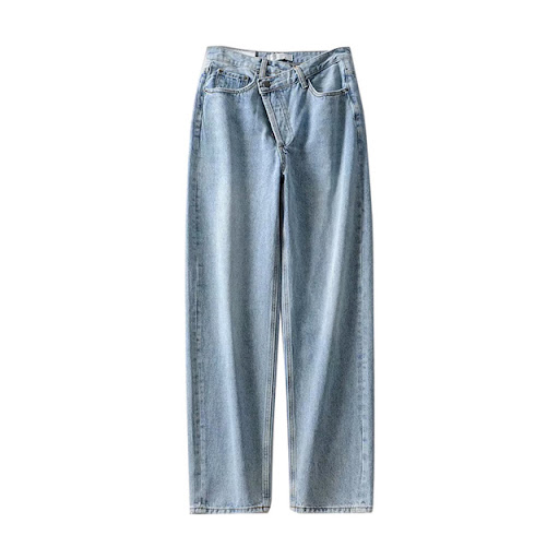 Title 4, Womens Jeans Loose High Waist Straight-leg Pan...