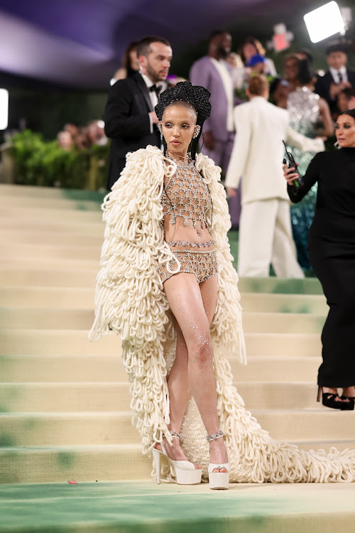 FKA Twigs attended the 2024 Met Gala in New York last night.