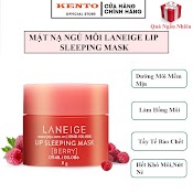 Mặt Nạ Ngủ Cho Môi Laneige Lip Sleeping Mask, Mặt Nạ Ngủ Môi Laneige Berry