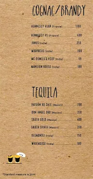 Bootlegger menu 8