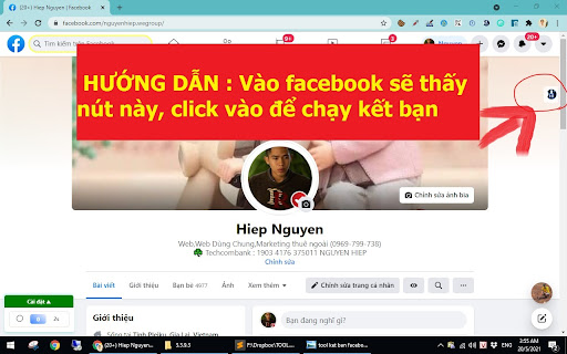 HiFB - Auto Kết Bạn Địa Phương trên Facebook