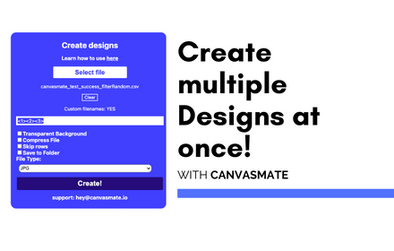 Canva Automation | Make Designs | CanvasMate small promo image