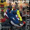 reebok x kicks lab. instapump fury og black/hyper green/scarlet