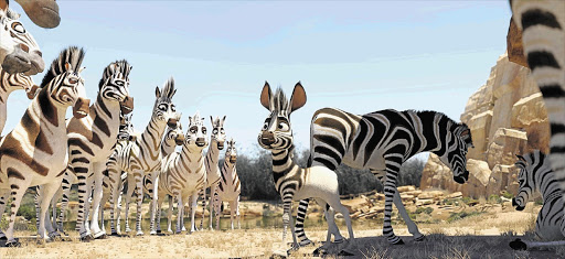 'Khumba' is about a young zebra who lost his stripes.