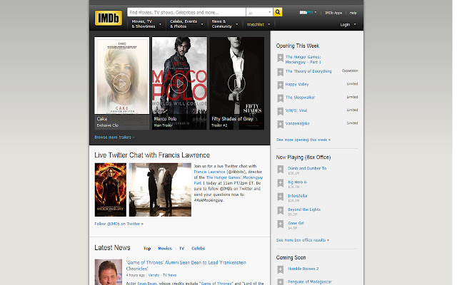 IMDB Navbar Query Focus FFS