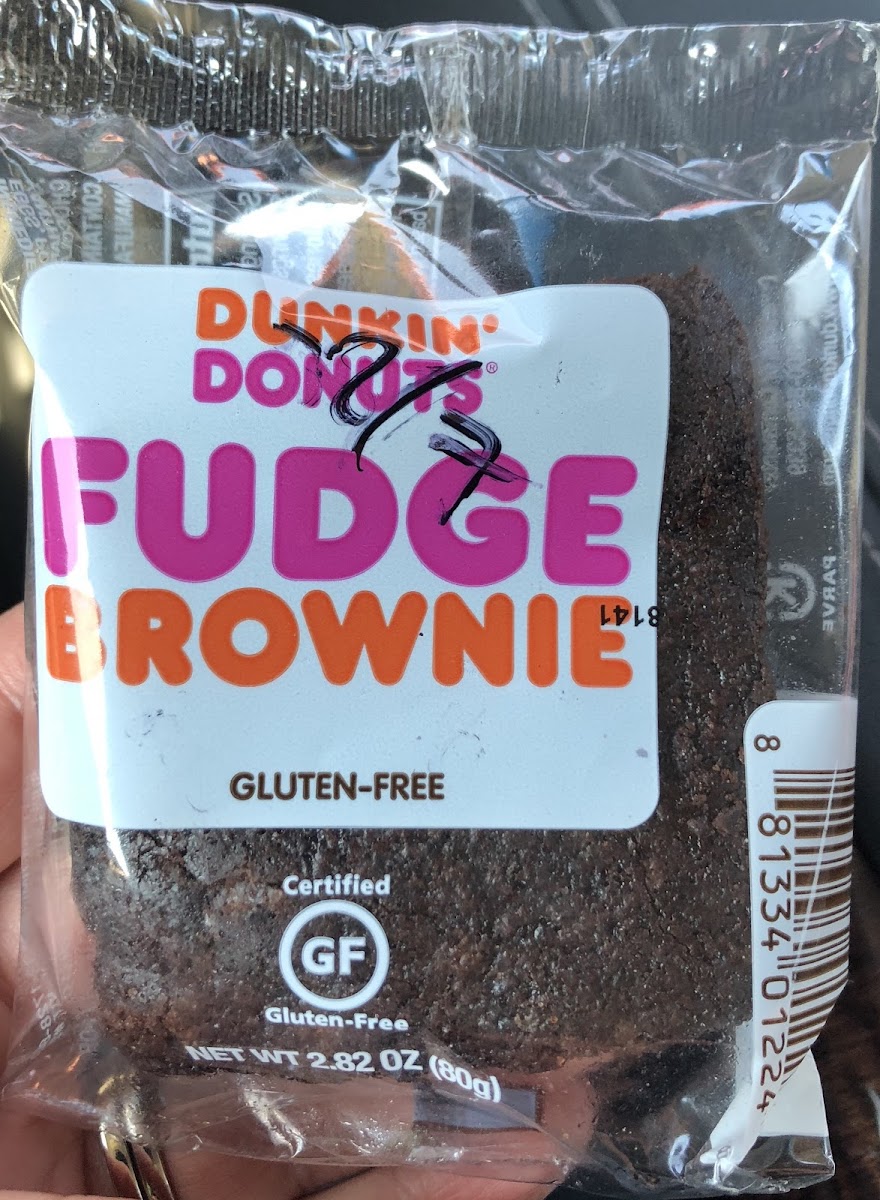 Gluten-Free Dessert at Dunkin Donuts