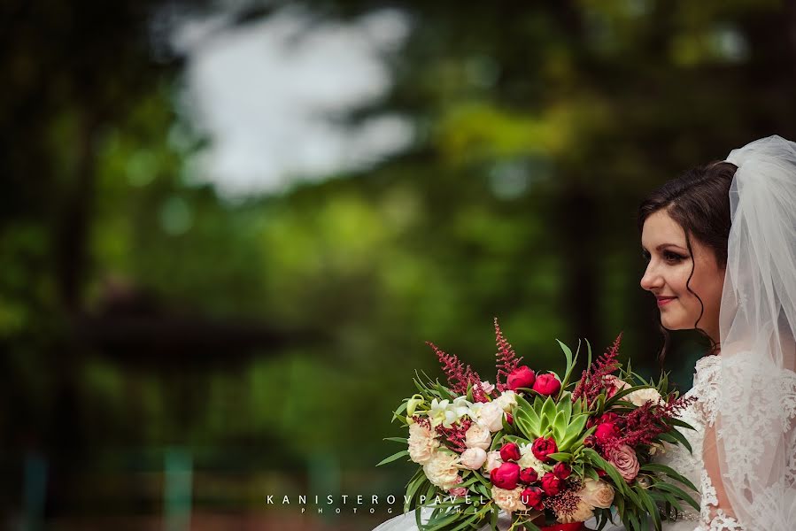 Fotografo di matrimoni Pavel Kanisterov (halo). Foto del 23 gennaio 2018