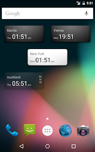   World Clock Widget- screenshot thumbnail   