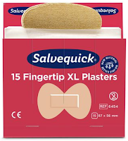  Fingertupplaster SALVEQUICK refill 6454 (15) (Org.nr.1009454)