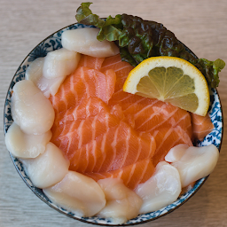 Salmon & Scallop Don