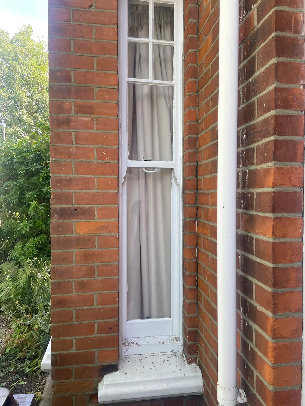 Album cover: Sash windows and masonry