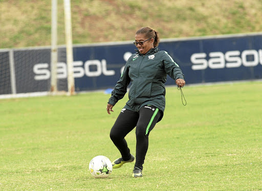 Banyana coach Desiree Ellis wants her side to leave SA on a high . / Veli Nhlapo