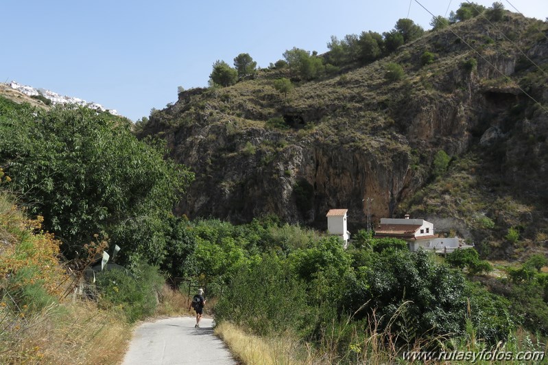 Frigiliana - Rio Higueron - Acequia de Lizar