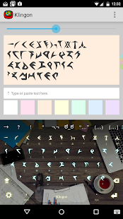 Free Klingon Keyboard plugin APK for Android
