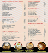 Pune Fit Food menu 1