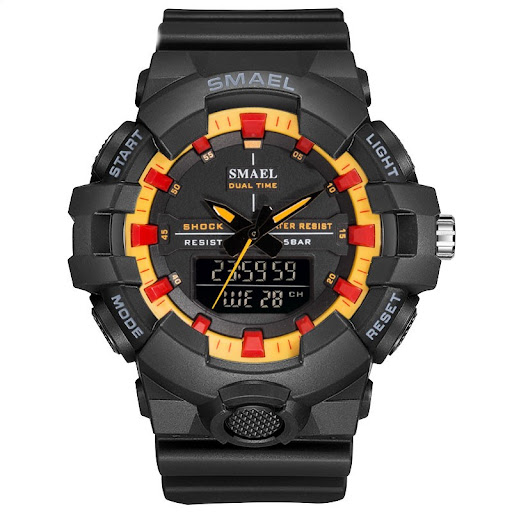 Title 5, Sports Dual Display Mens Calendar Watch for ac...