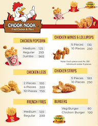 Chook Nook menu 1