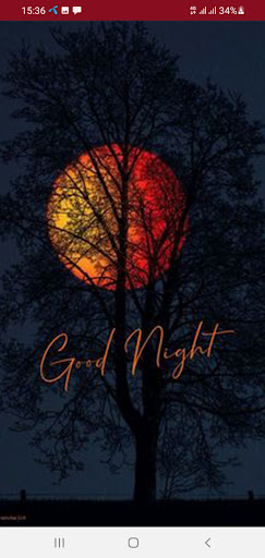 Screenshot Good Night Love Message