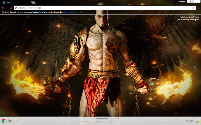 God Of War 1920X1080 chrome extension