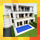 Herunterladen Three modern houses. Map for MCPE Installieren Sie Neueste APK Downloader