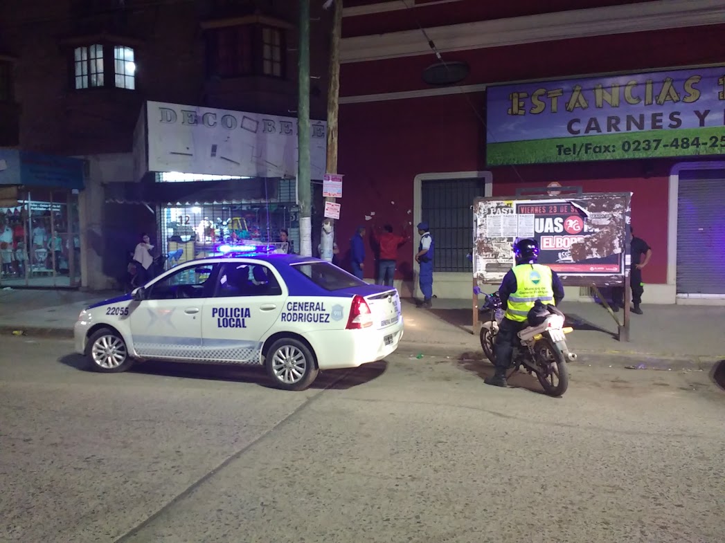 Durante el Día de la Primavera no hubo incidentes en General Rodríguez, salvo algún hecho menor como este, por un insulto a la policía.