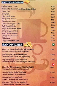 Chai Coffee Biscuit menu 2