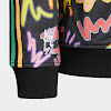 love uniteds print track jacket multicolor