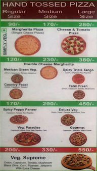 The Delicious Pizza Cafe menu 3
