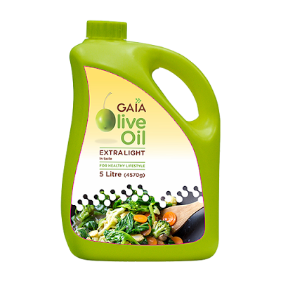 Gaia Olive Oil - Extra Light - 5 l