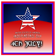 4th July USA Independence  Icon