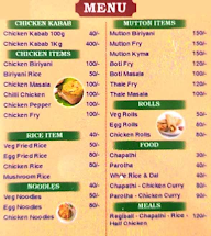 M D P Suncity Kabab Magic menu 1