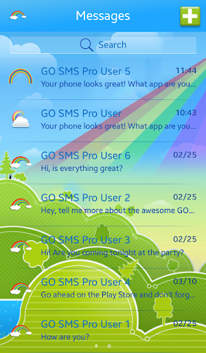 免費下載個人化APP|GO SMS 프로 무지개 app開箱文|APP開箱王