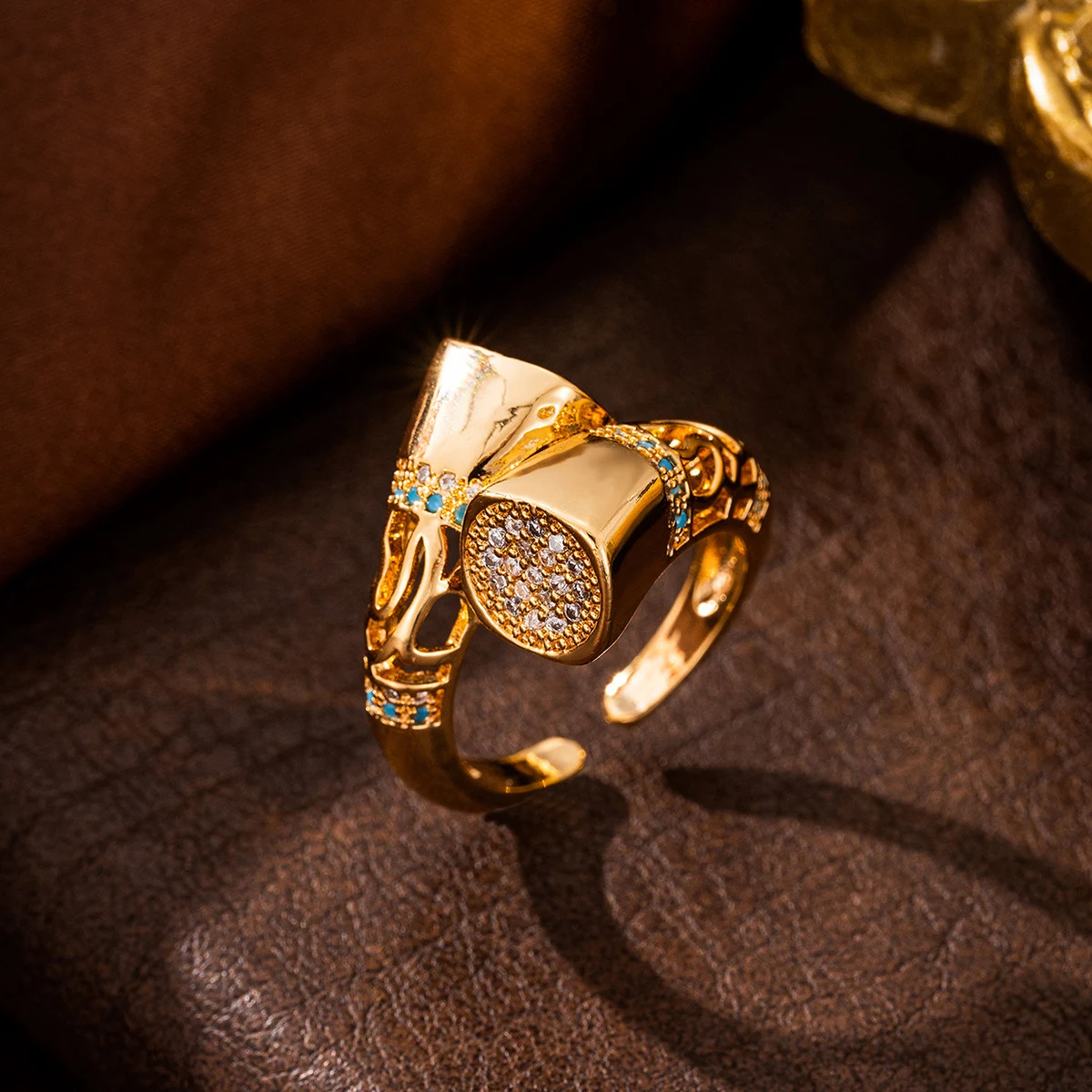 Title 4, Bracelet Irrégulier Creux de Mode pour Femme, A...