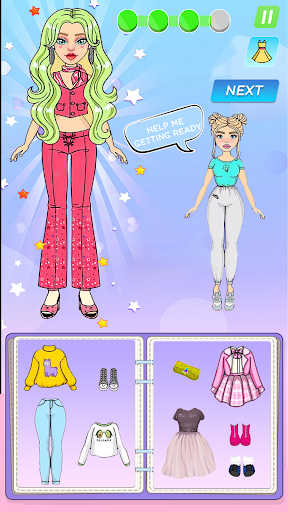 Screenshot Paper Doll Dress Up Girl Games