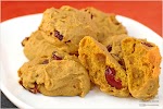 Spiced Pumpkin, Orange And Cranberry Cookies was pinched from <a href="http://www.mygourmetconnection.com/recipes/baking-desserts/cookies/spiced-pumpkin-orange-cranberry-cookies.php" target="_blank">www.mygourmetconnection.com.</a>