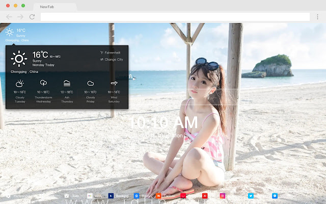 Beach HD Wallpapers Pop Beauty New Tabs Theme