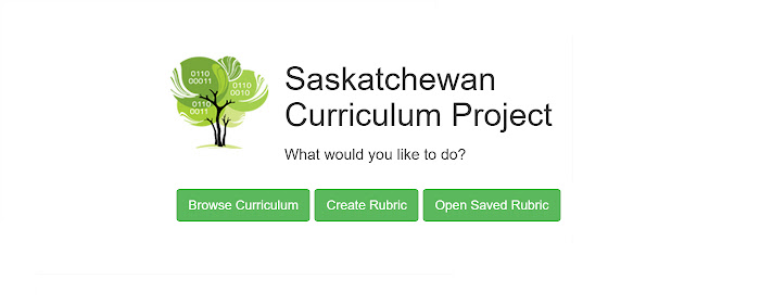 Saskatchewan Curriculum Project marquee promo image