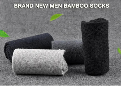 Title 1, New mens bamboo fiber socks. Soft, breathable,...