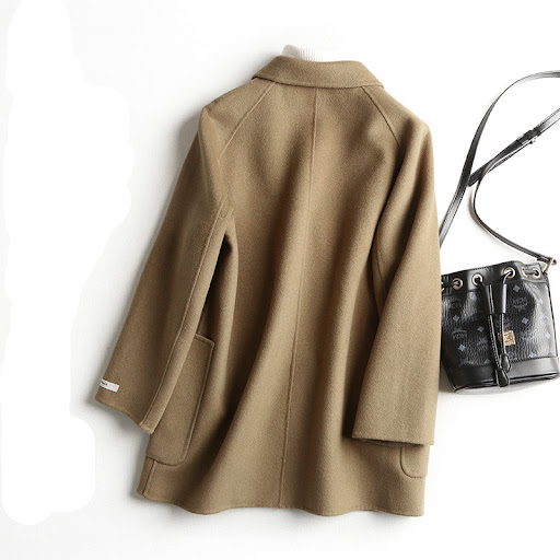 Title 4, Vintage loose double faced cashmere suit coat, ...