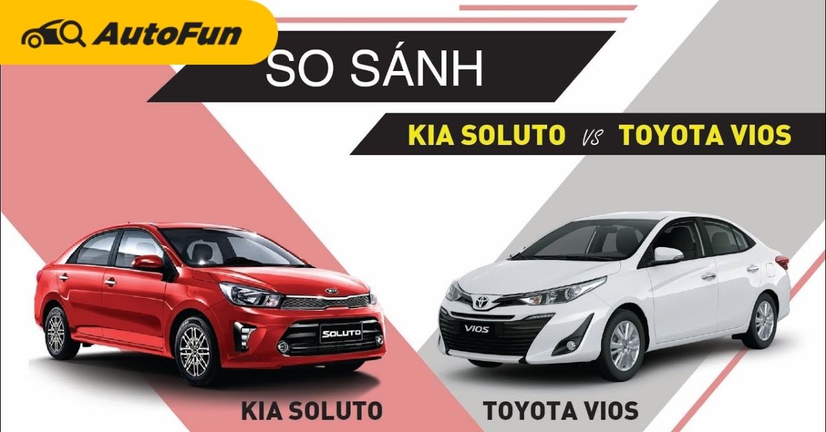 So sánh không gian Kia Soluto và Toyota Vios: Có đủ sức cạnh tranh? | AutoFun