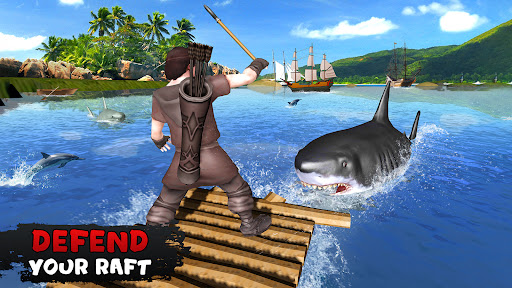 Screenshot Raft Ocean Beasts Survival