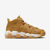 womens air more uptempo wheat gum light brown