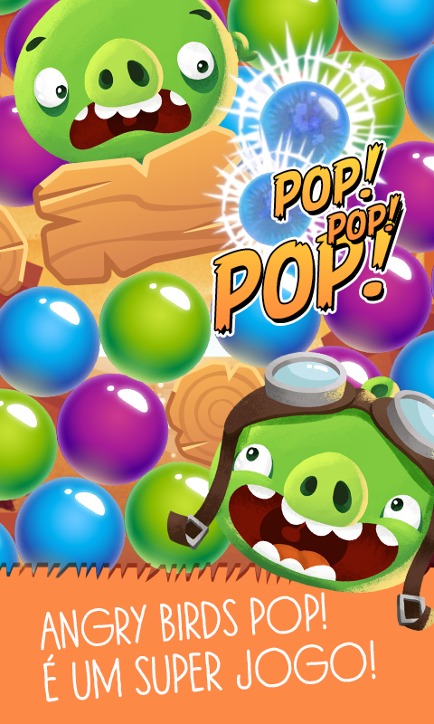   Angry Birds POP Bubble Shooter: captura de tela 