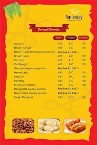 Vasireddy Swagruha Foods menu 4