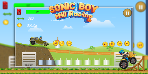 Sonic Boy Hill Racing  APK MOD screenshots 3