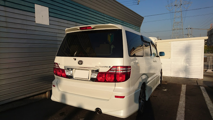 アルファードの洗車に関するカスタム事例の投稿画像1枚目
