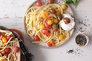 Corn, Tomato, and Avocado Pasta Salad