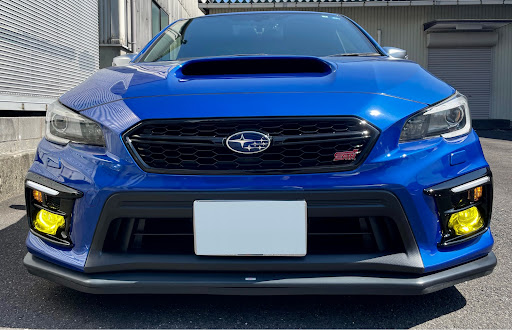 WRX STIのオートプロデュースA3・フォグカバー・LEDライナー取付 ...